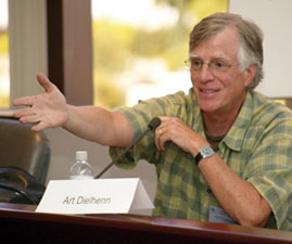 Art Dielhenn in a Los Angeles Workshop